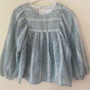 Zara Toddler Blouse 4/5y